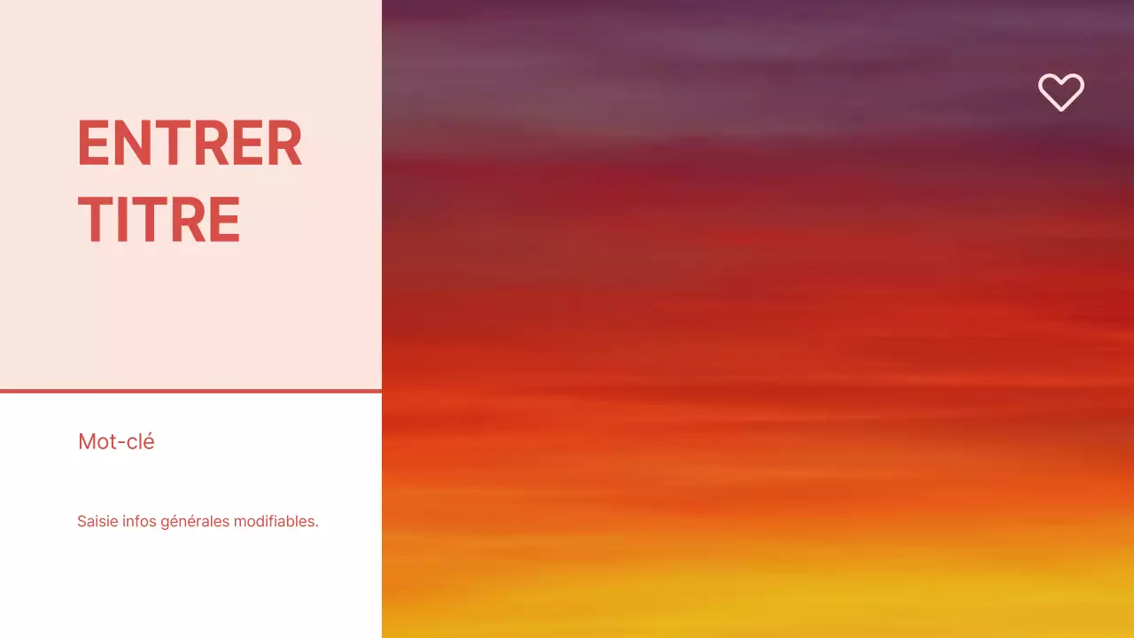 Présentation du cœur