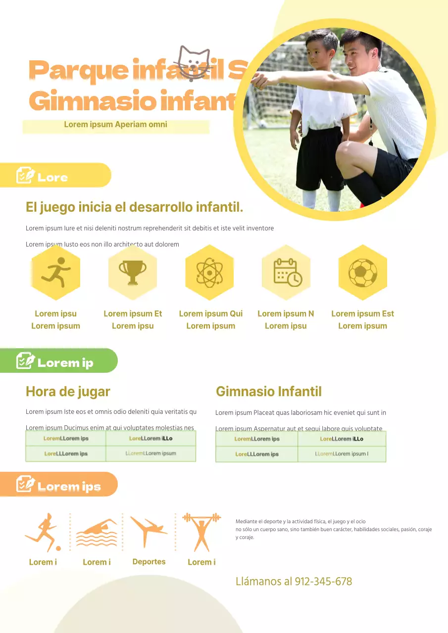 Gimnasio infantil