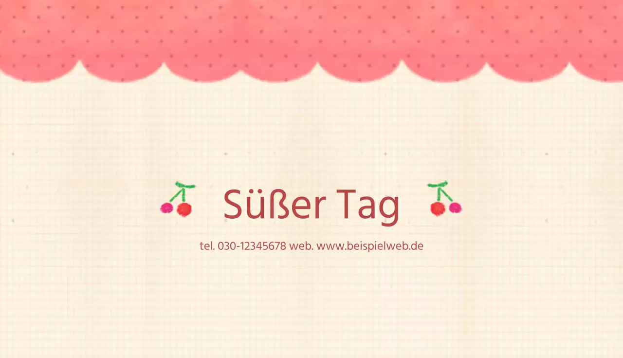 Süßer Tag
