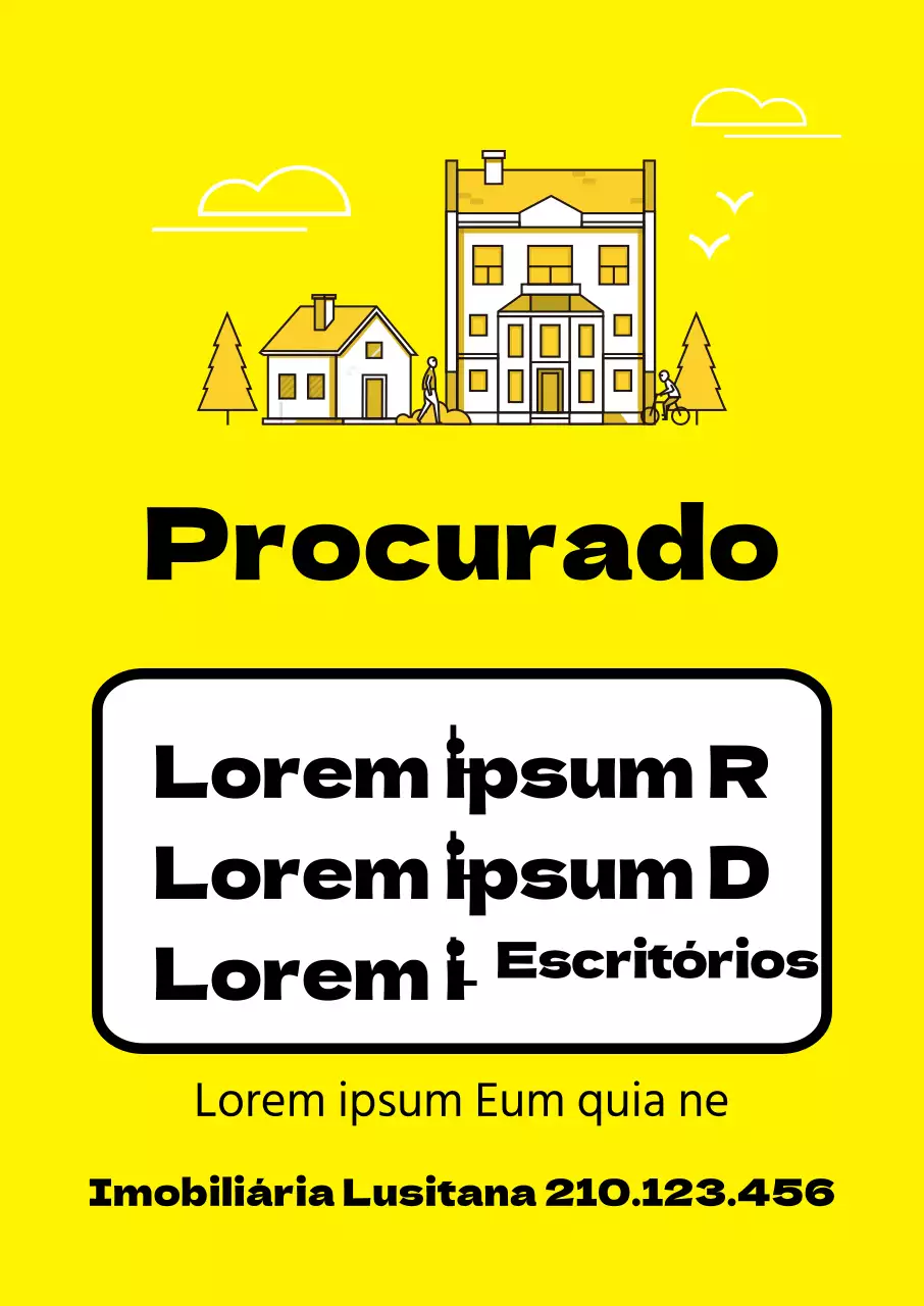 Amarelo propriedade para venda