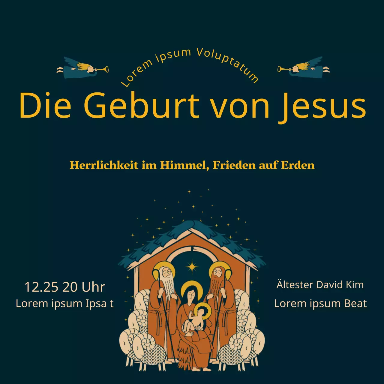 Die Geburt von Jesus