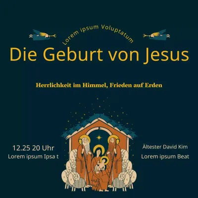 Die Geburt von Jesus
