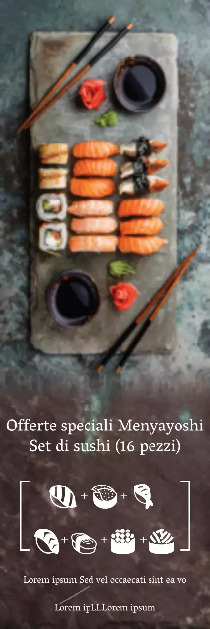Specialità di sushi