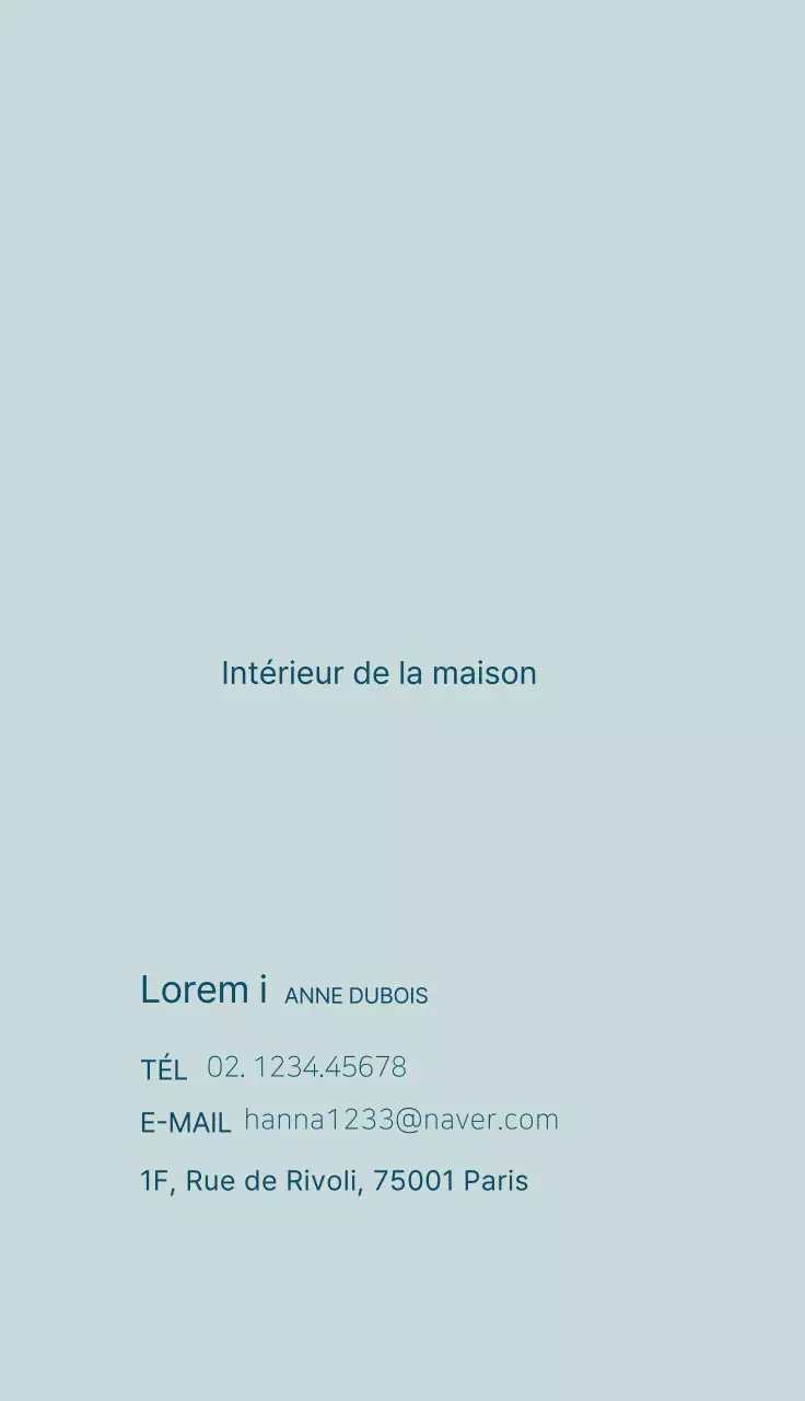 rose bleu illustration intérieur doux