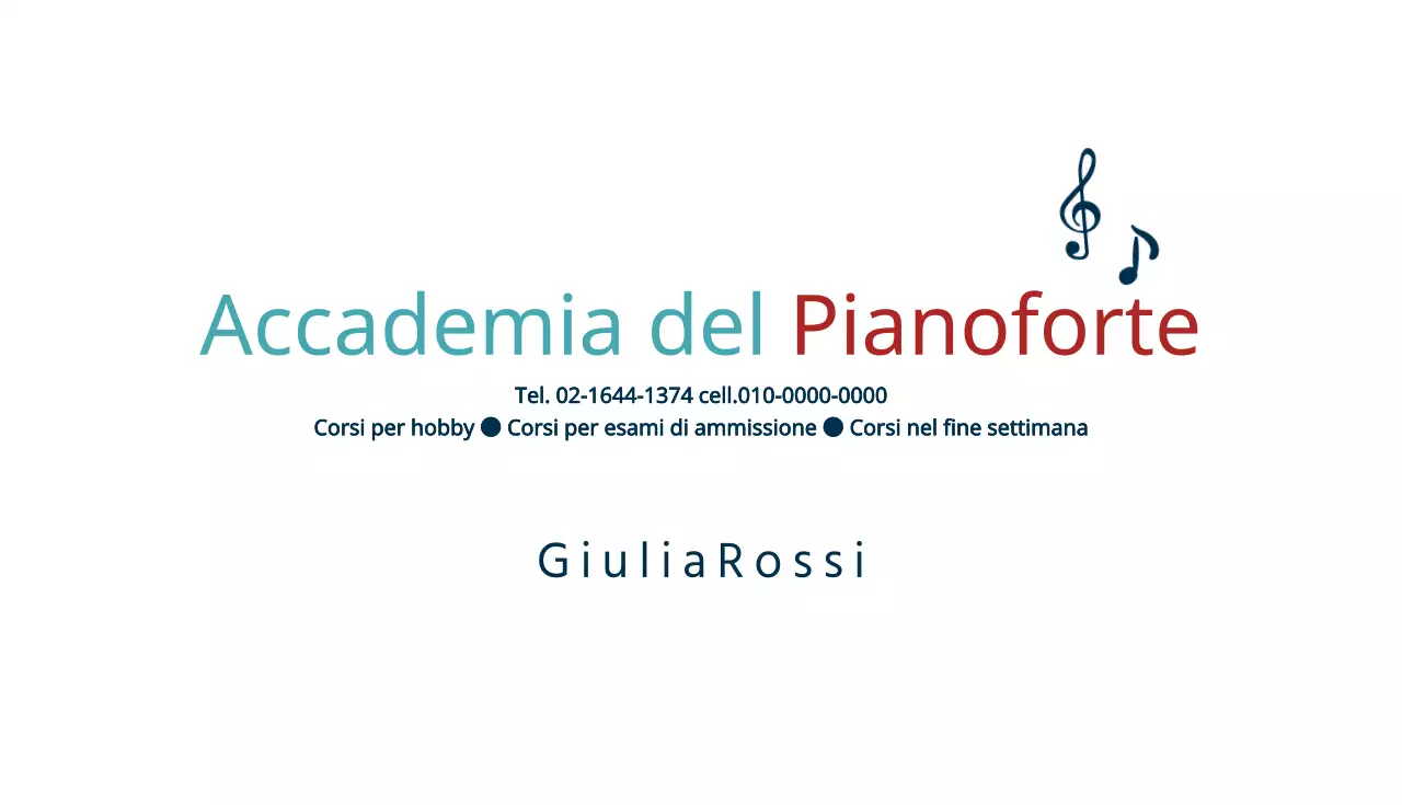 Accademia di pianoforte