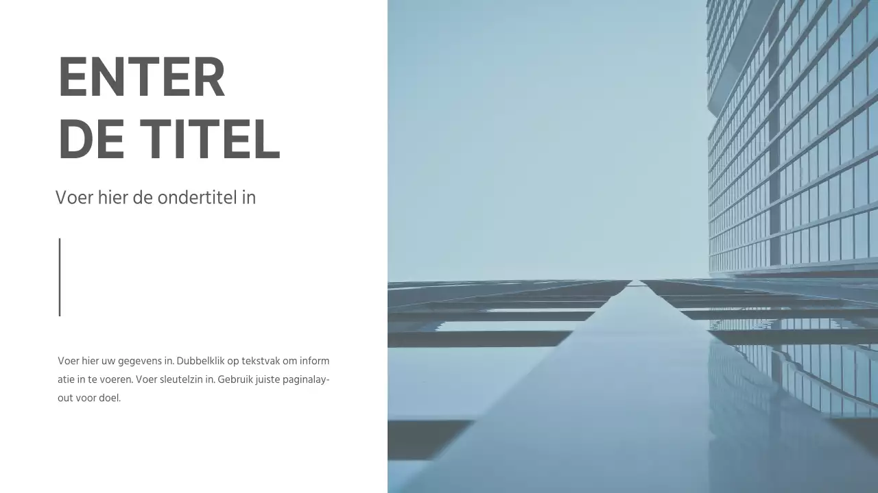 Beknopte presentaties