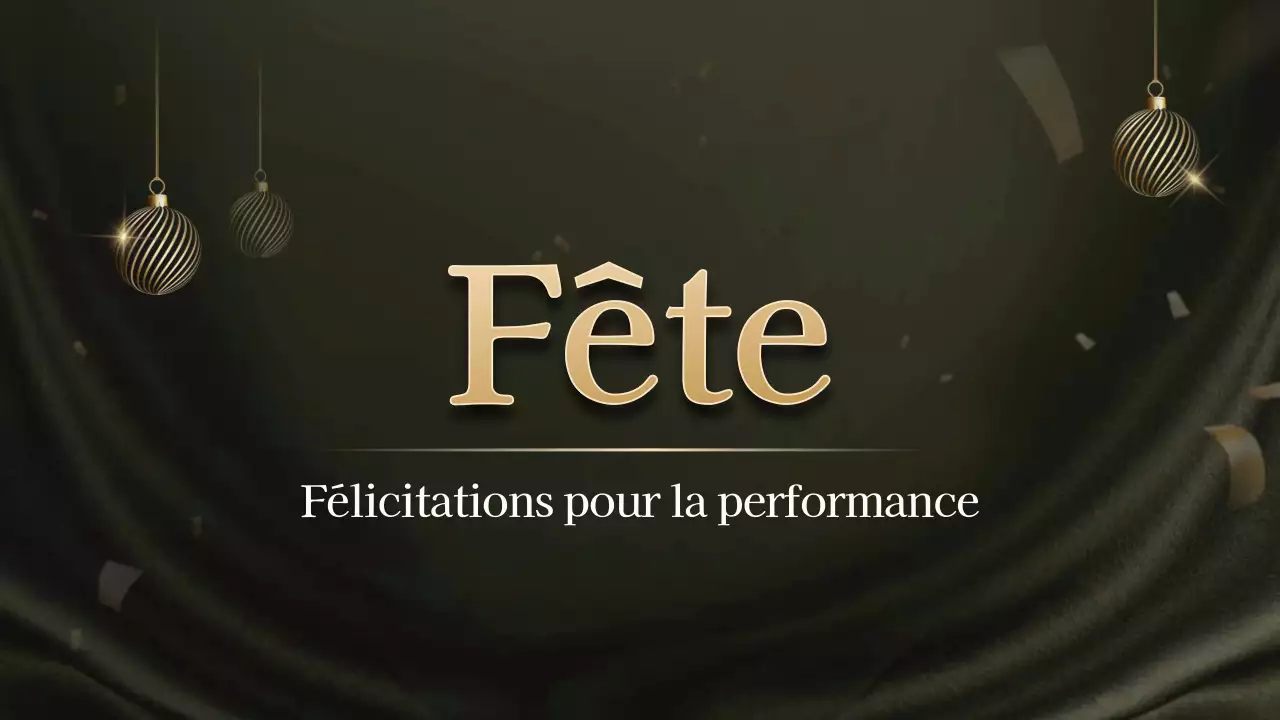 Une soirée conceptuelle de remise de prix en or et noir