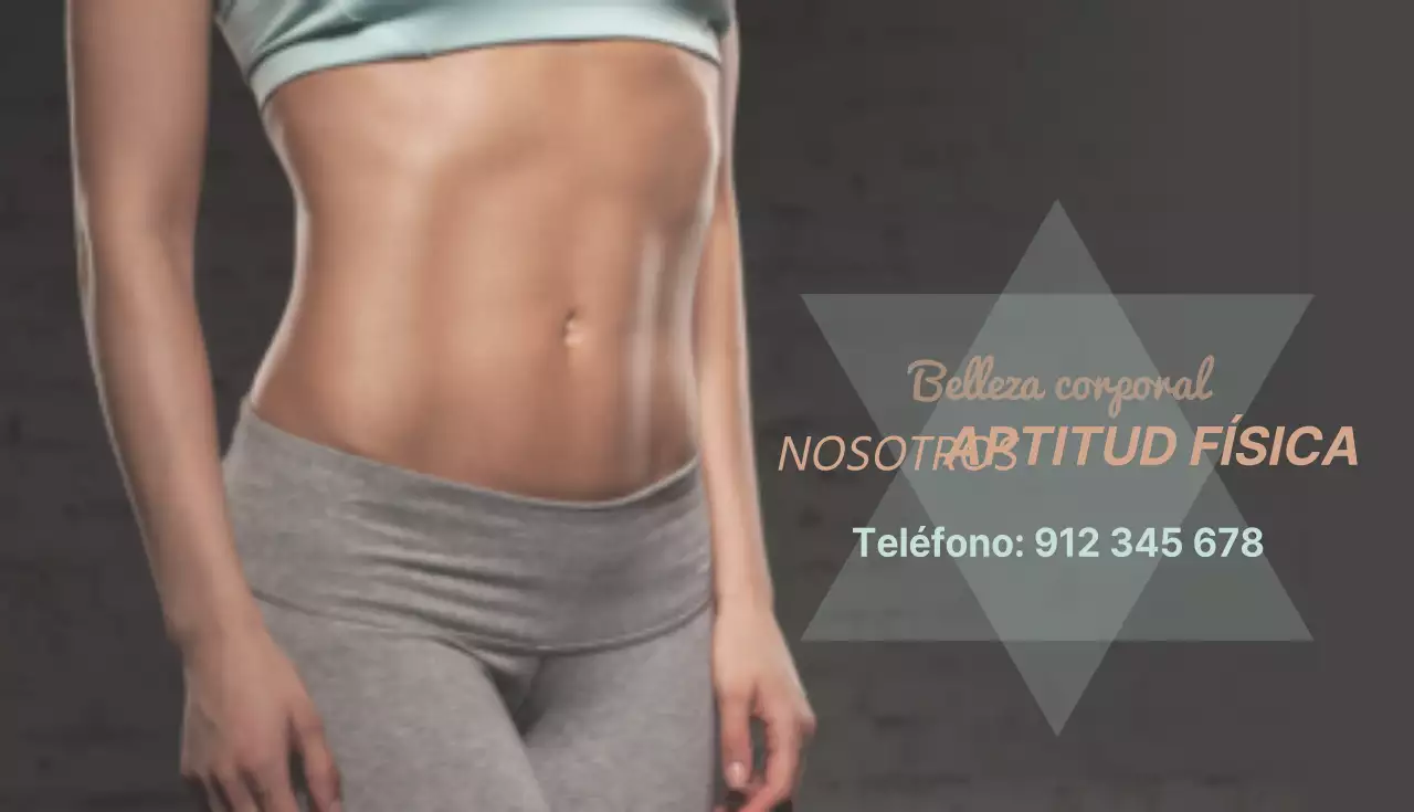 Tarjeta de visita de preparador físico