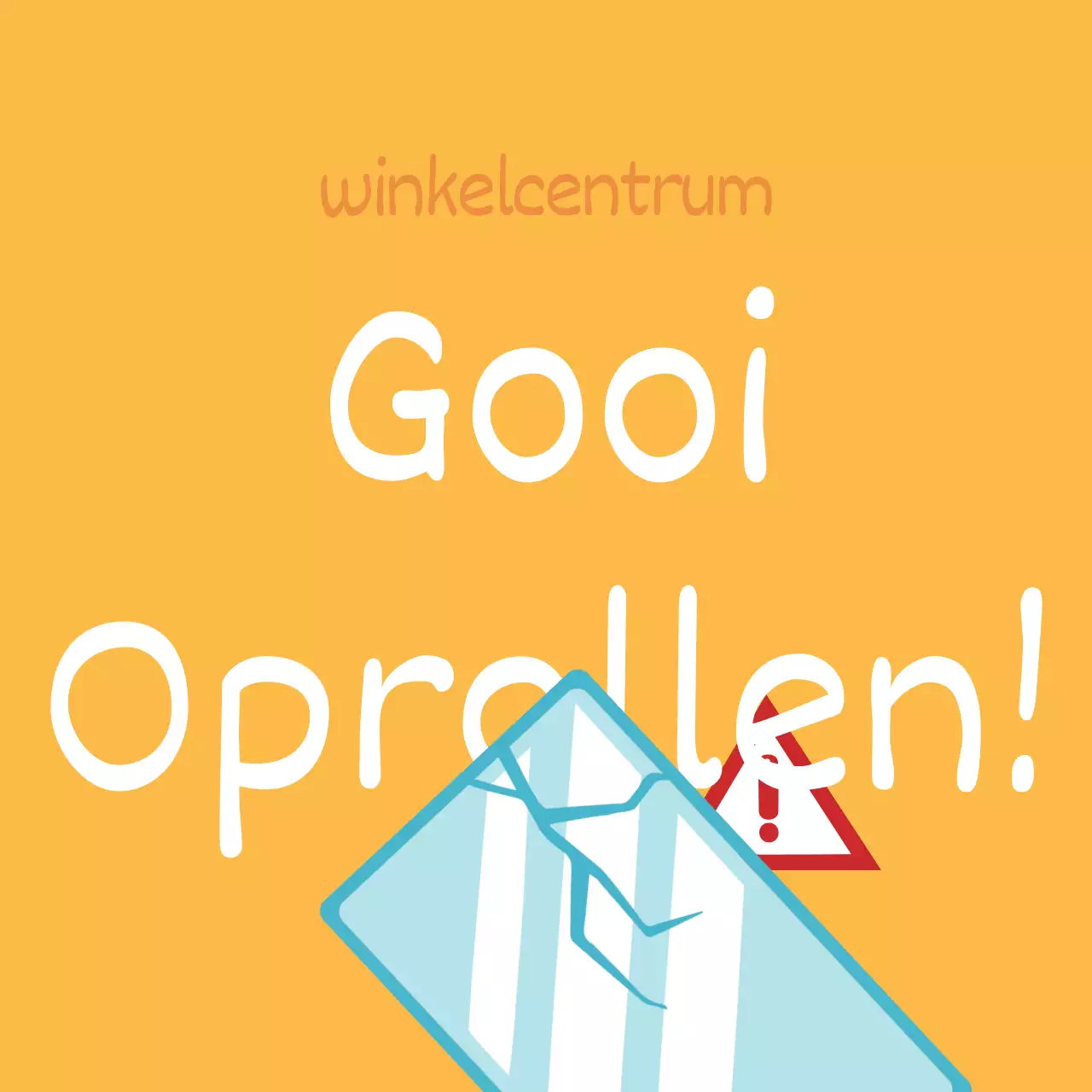 Voorzichtig hanteren