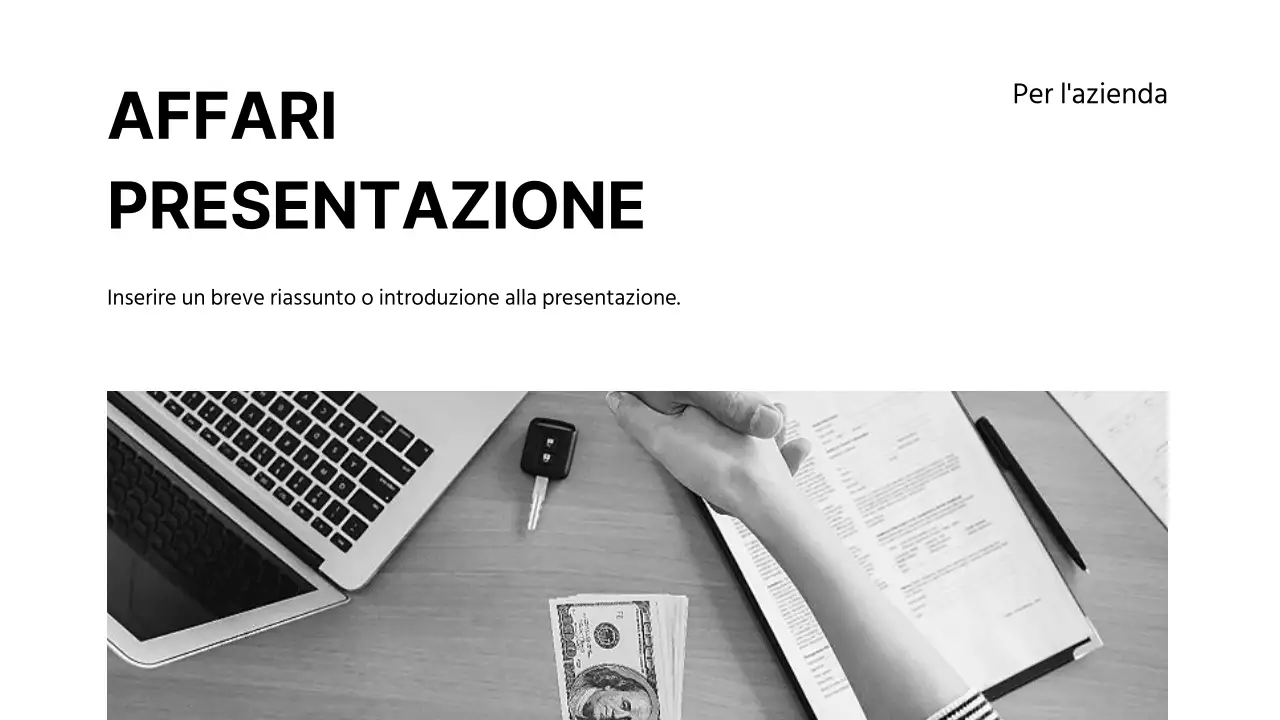 Presentazioni commerciali