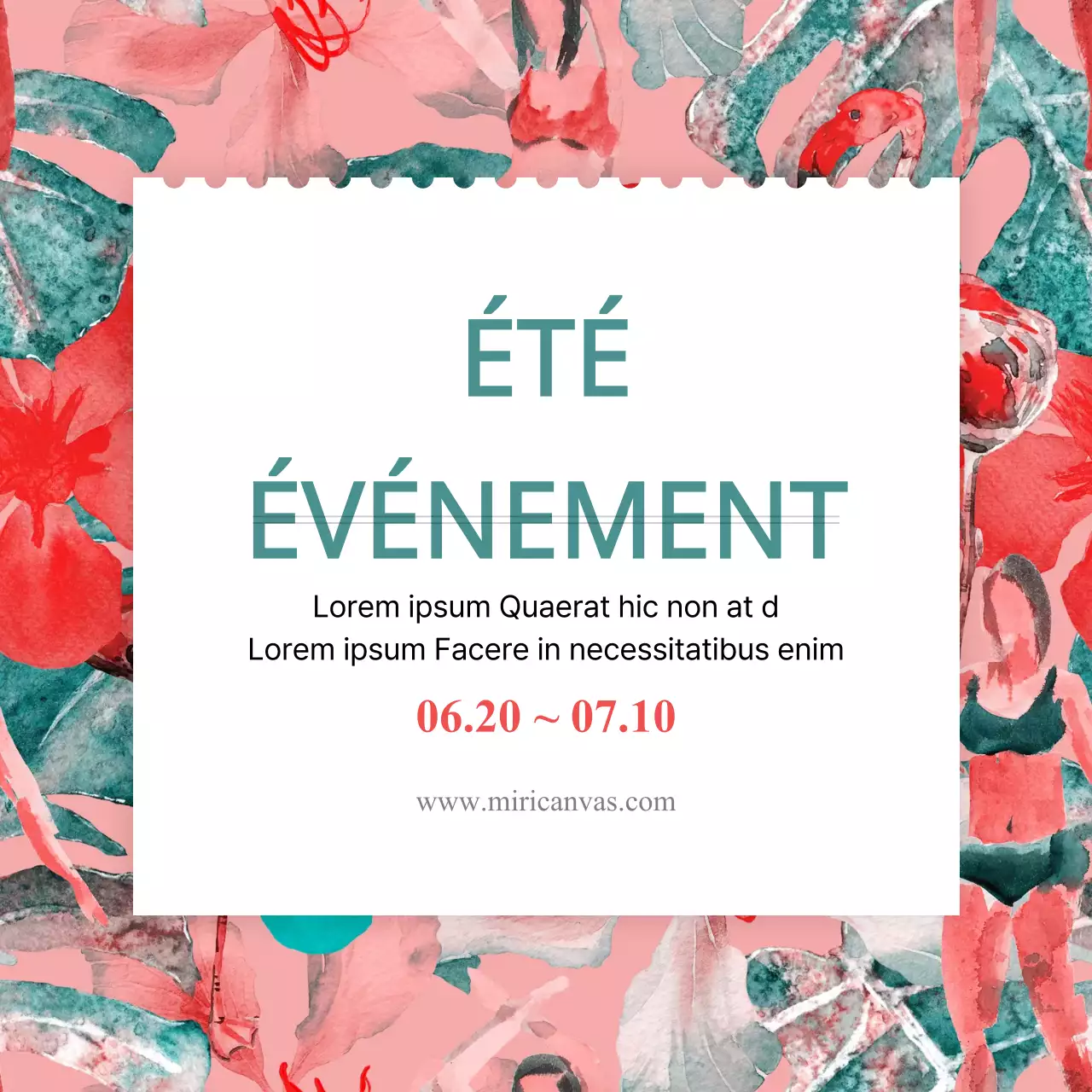 Réductions estivales