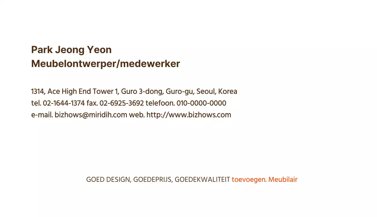 Doodat Meubelontwerp