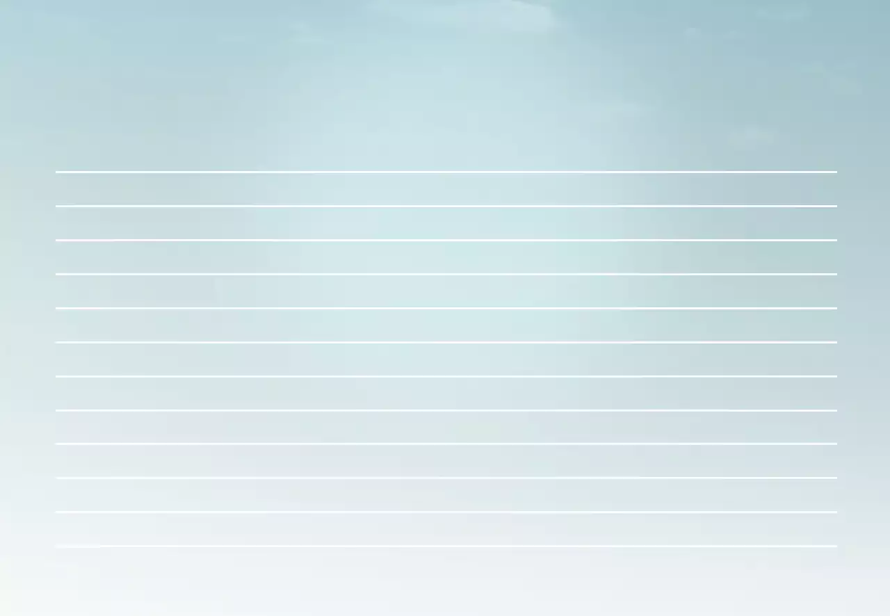 白と水色のシンプルな空と雲