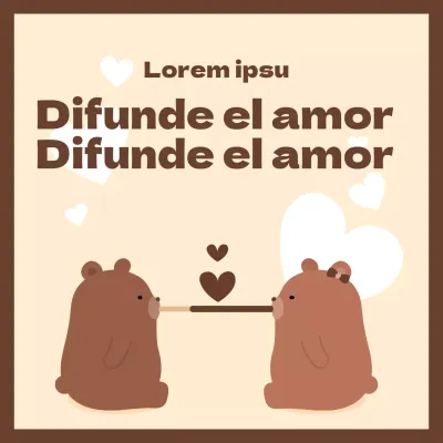 Difunde el amor