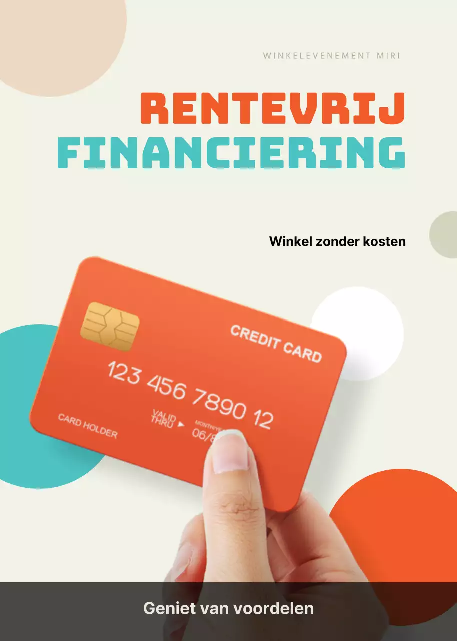 Rentevrije aanbiedingen