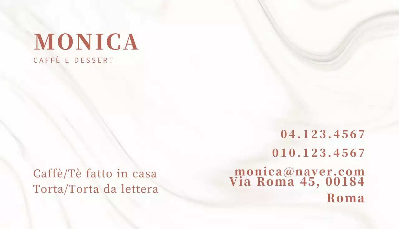 43128_Caffè Biglietto da visita