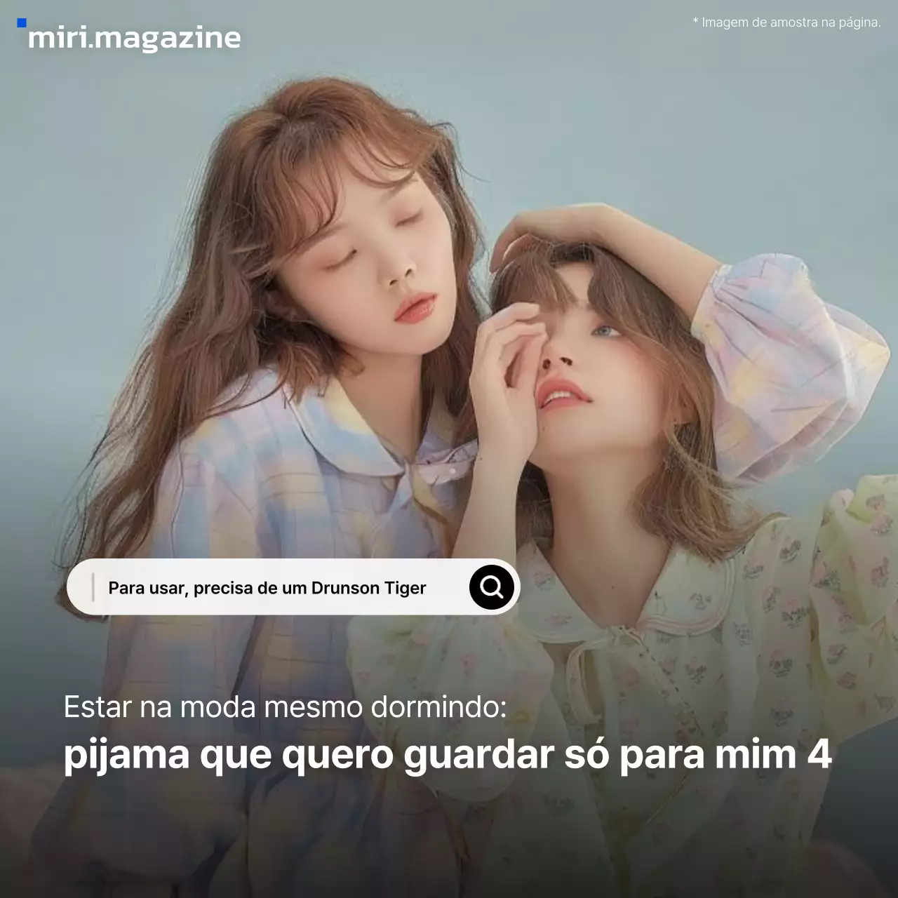 Anúncio de moda moderno azul claro