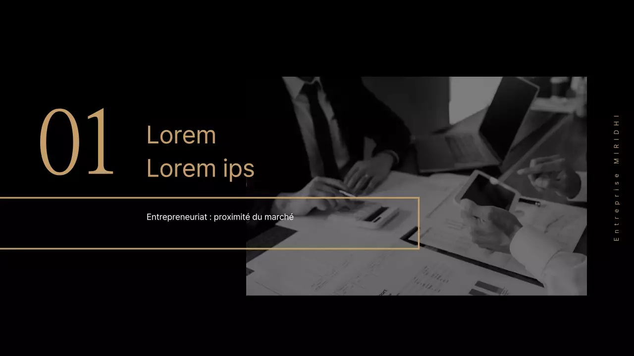 Présentations d'entreprises