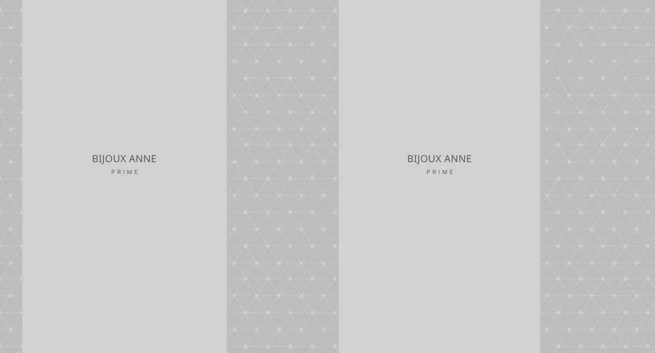 Bijouterie à motif simple gris