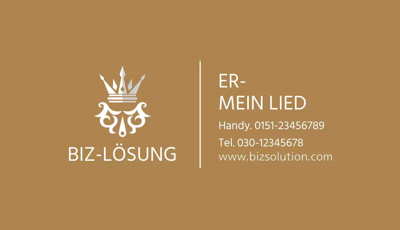 Visitenkarten für Unternehmen