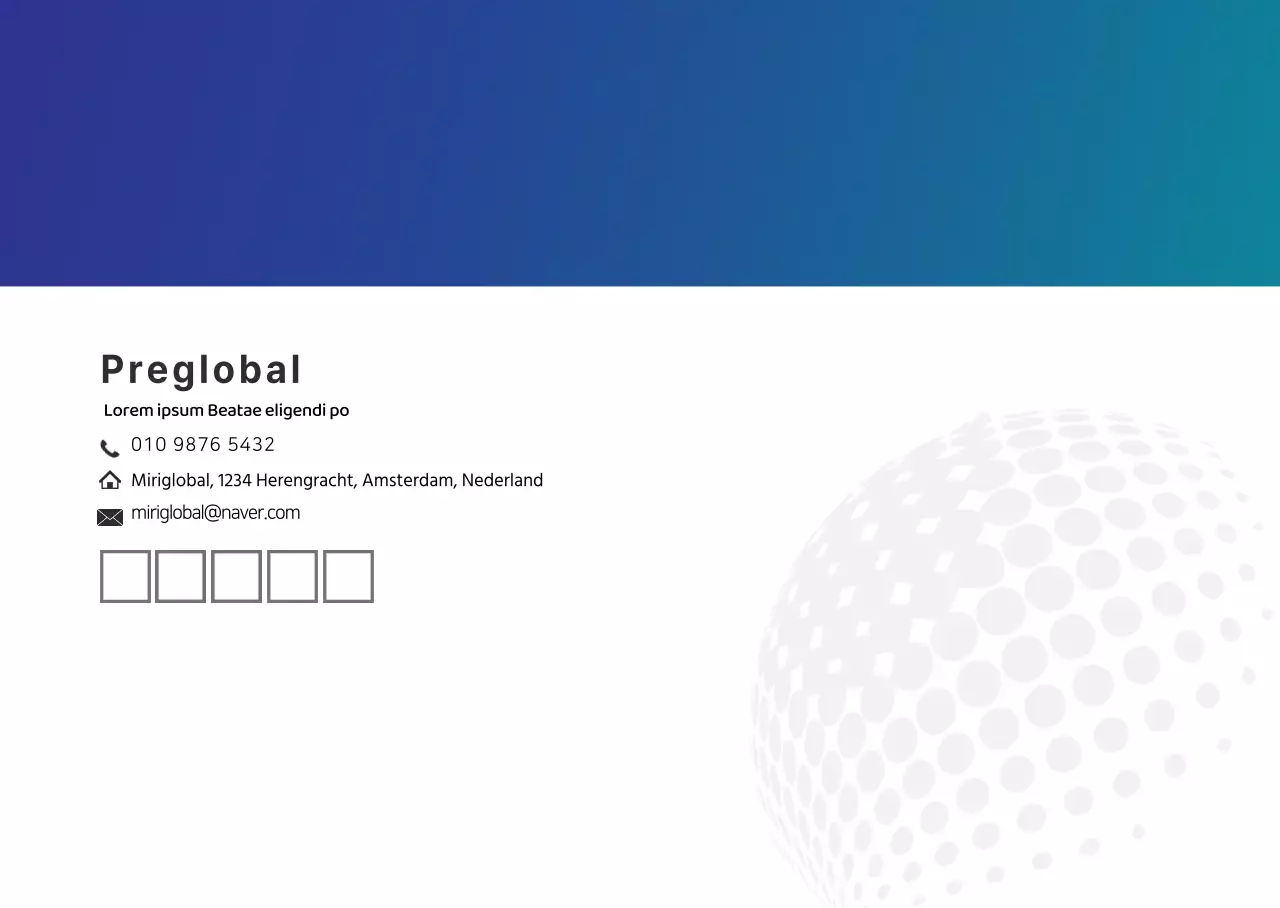 blauw lichtblauw kleurverloop modern zakelijke constructie