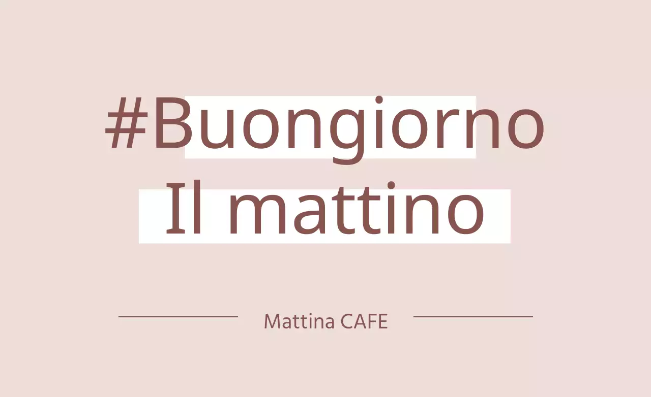 Buongiorno