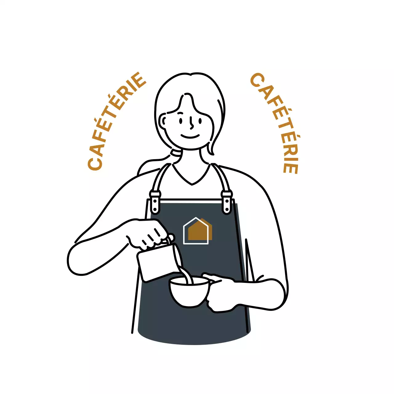 Autocollants Barista