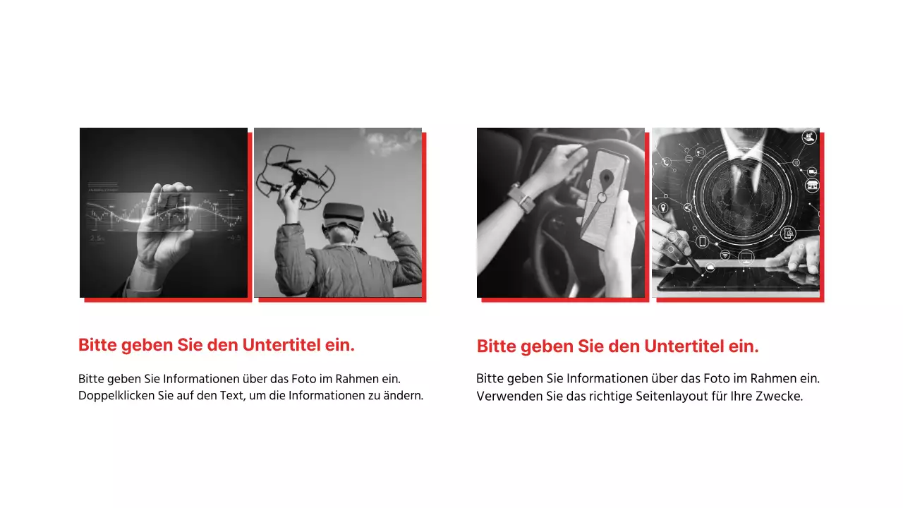 Präsentation für Geschäftsberichte