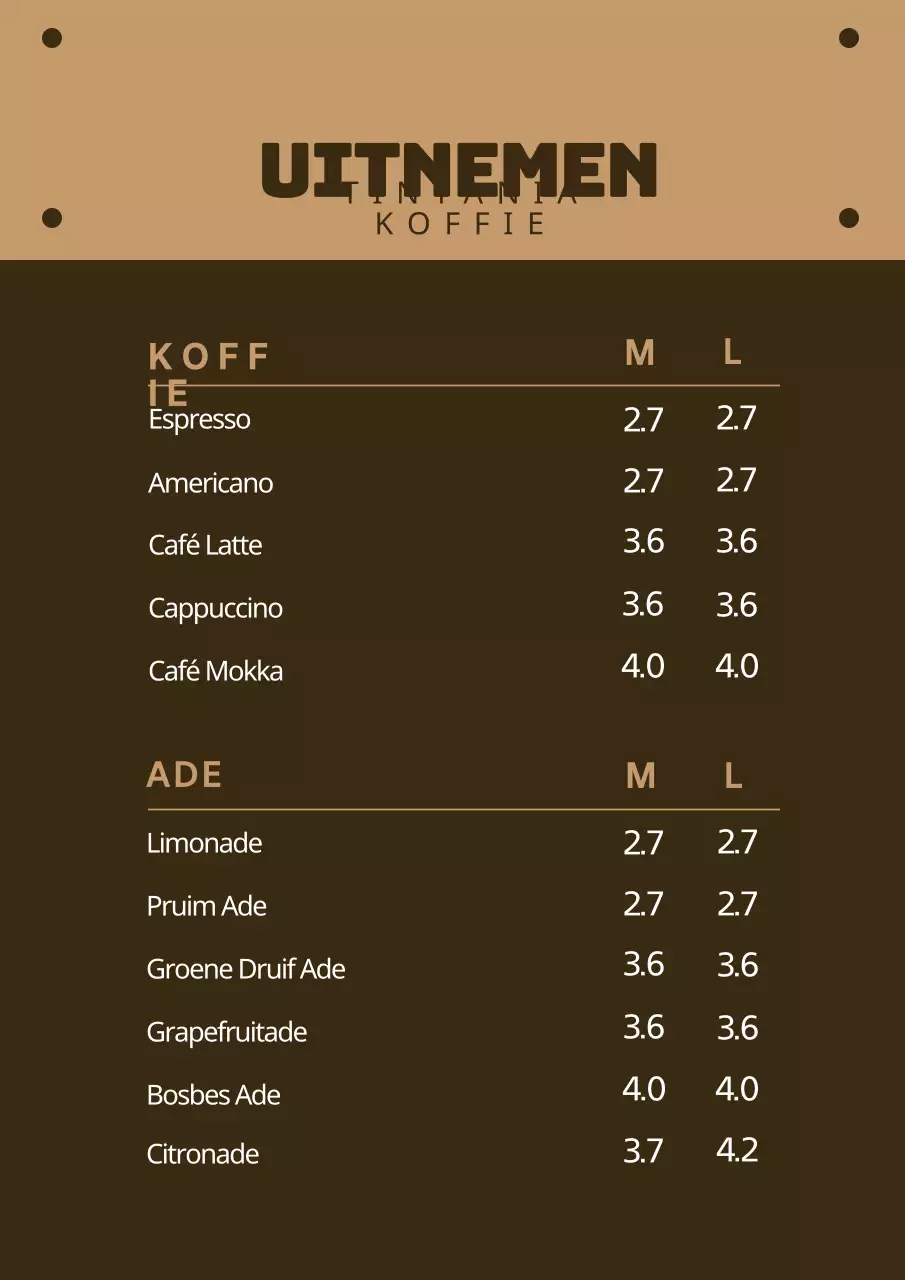 42609_Café Menubord