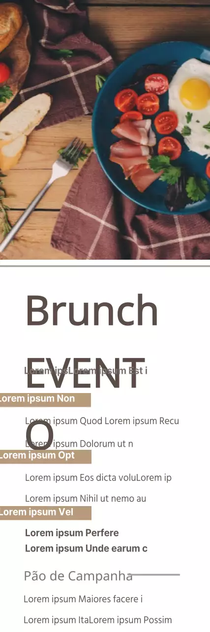 Eventos de brunch
