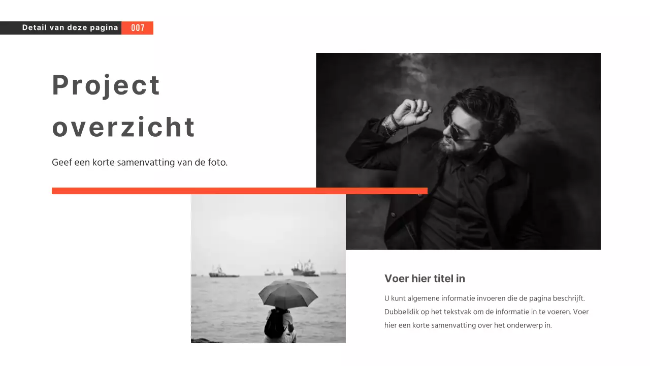 Zwart-wit presentaties