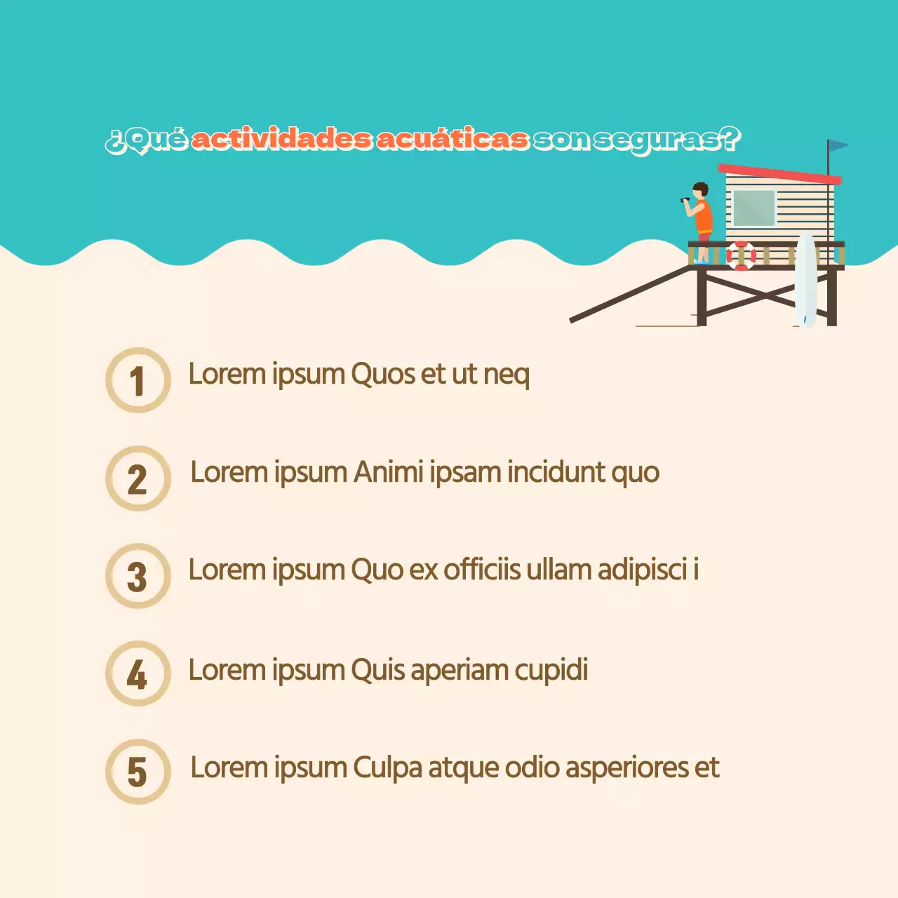 Consejos de seguridad para actividades acuáticas