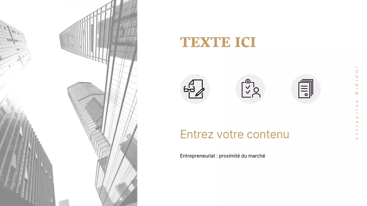 Présentations d'entreprises