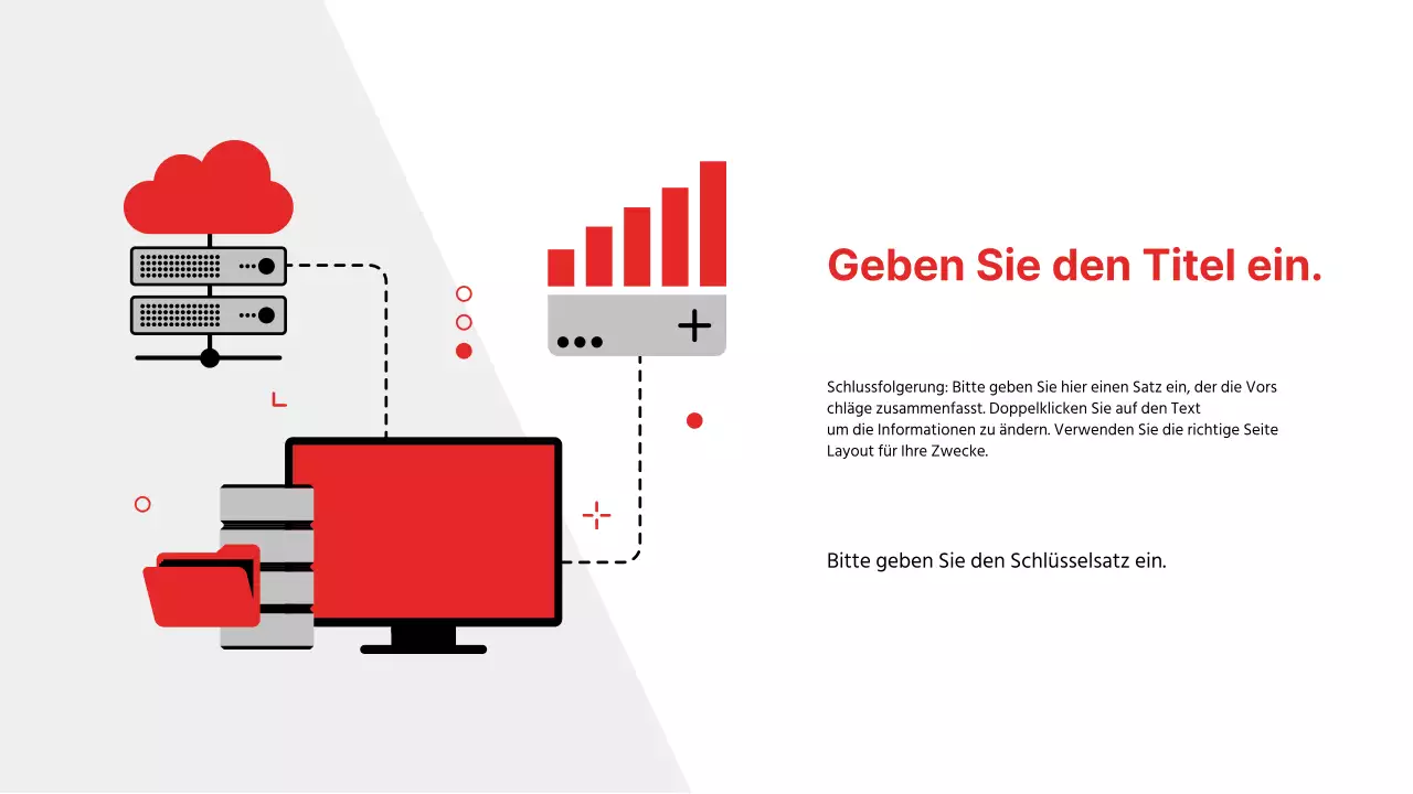 Präsentation für Geschäftsberichte