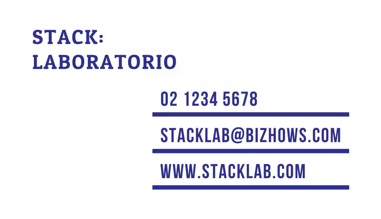 Biglietti da visita aziendali