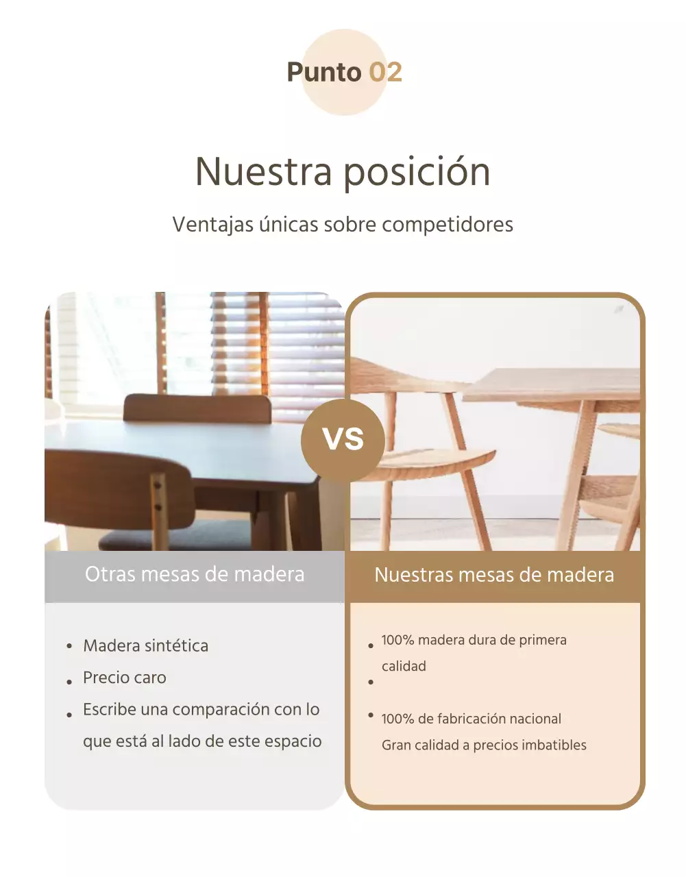 Interiores emocionales en marrón página de detalles