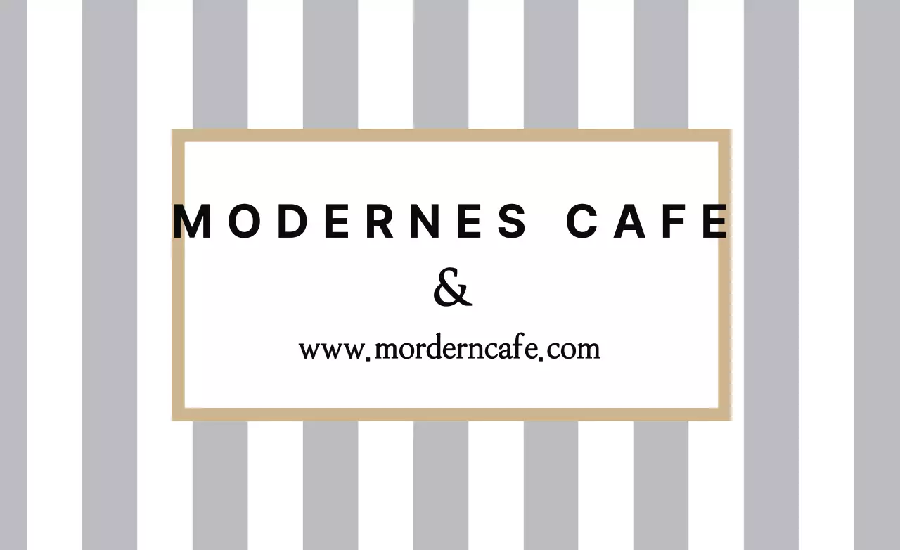Modernes Cafe