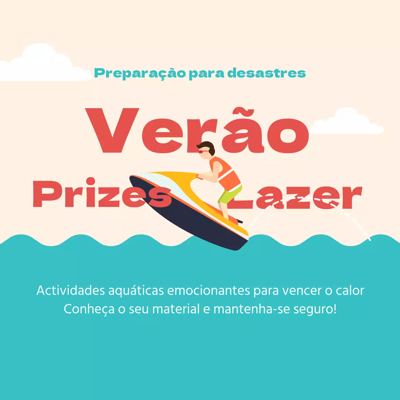 Conselhos de segurança para actividades recreativas aquáticas