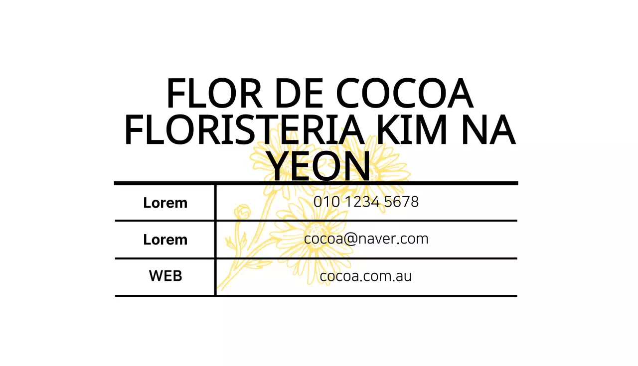 Flor de cacao