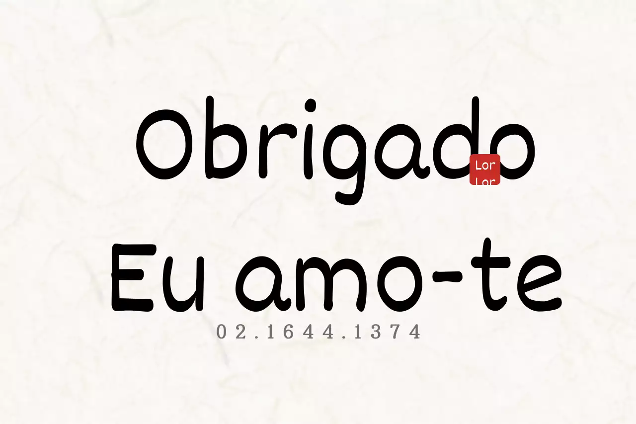 Texto caligráfico