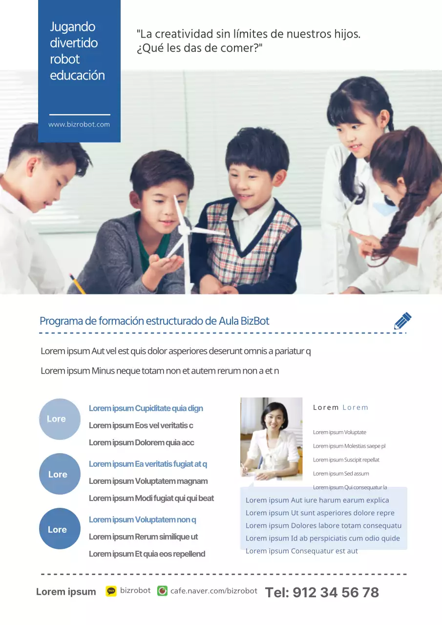 Formación en robótica