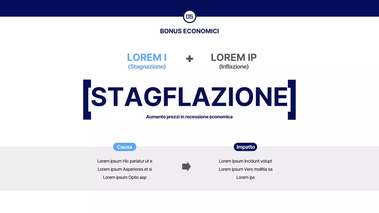 Blue Simple Economy Stocks Risorse didattiche