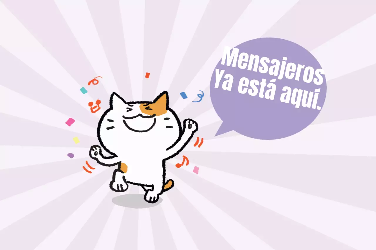 ¡El mensajero está aquí!