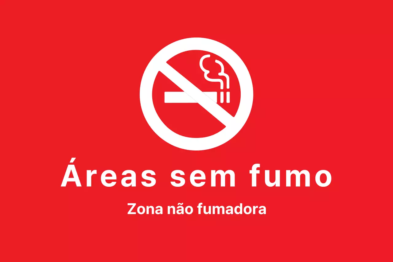 Zonas para não fumadores