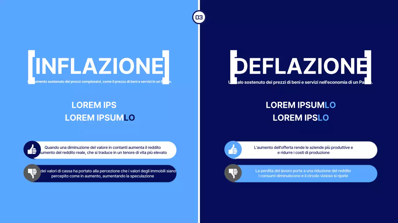 Blue Simple Economy Stocks Risorse didattiche