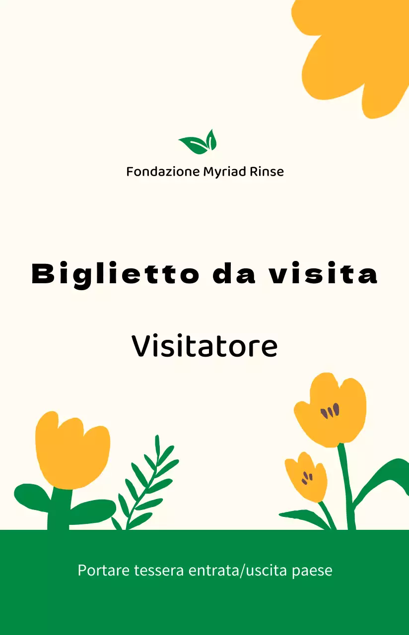 Biglietto da visita con calde illustrazioni