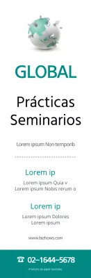 Estilo limpio en menta oscuro y negro Acerca de Intuition Seminars