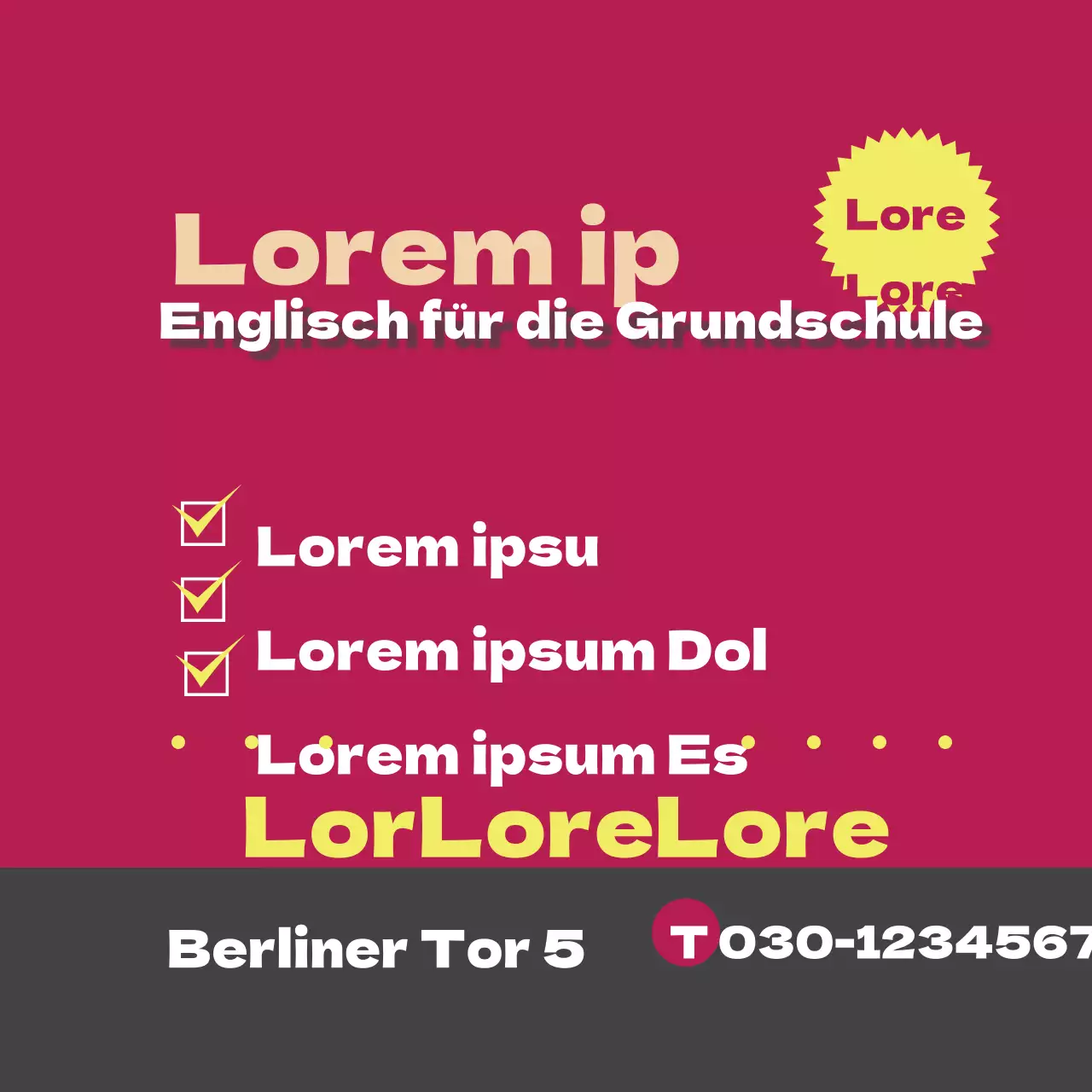 Englisch für die Grundschule