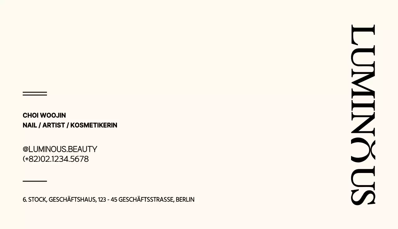 Moderne und emotionale Textkombination Logo-Stil in schwarz und weiß mit schwarz und weiß Farbschema Über die Schönheit Künstler