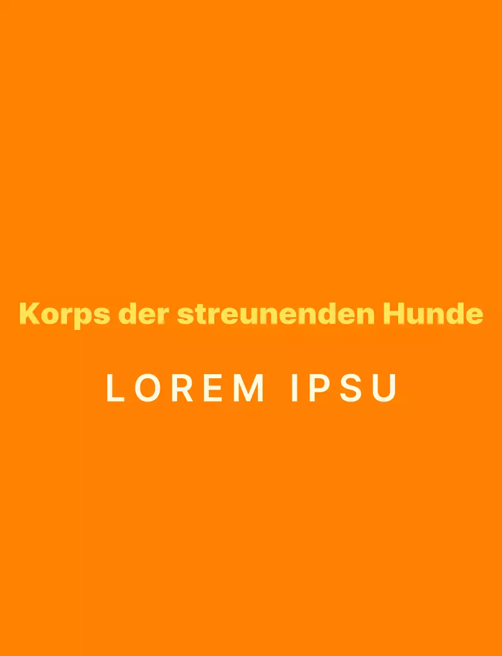 Einfaches herzförmiges Symbol Logo-Stil in orange und leuchtend gelb Outreach Zentrum Organisation